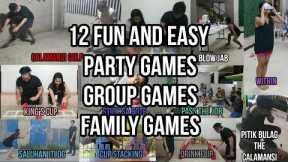 12 Fun and Easy Party Games | NoNo TV | Christmas Party Games | Family Games | Group Games |