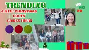 Trending 4 Easy Pinoy Christmas Party Games | Family Christmas 2022 ( Hilarious 😂)