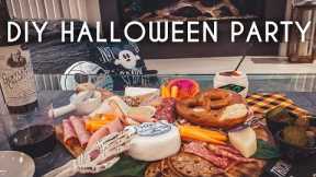 DIY Halloween Party | Drinking Games & EPIC Charcuterie Board