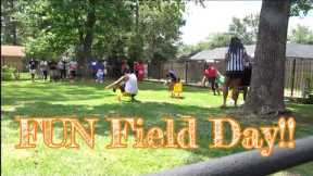 Family Field Day! Family Outdoor Games 2020