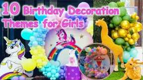 Birthday Decoration Ideas for girls birthday party | Birthday Decoration Themes for girls party