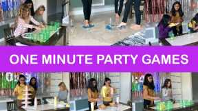 One Minute Party Games - Birthday Games for kids