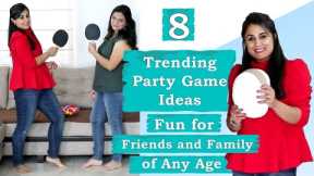8 Trending Party Game Ideas | Games for friends and family | Kitty party games (2022)