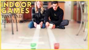 EASY FUN INDOOR GAMES FOR COUPLES & FAMILIES | HUSBAND & WIFE PART 3|