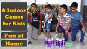 6 New games for Kids at Home | DIY Games | Party Games | Games for Kids and Family (2022)