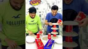 Cups and Plates Tower Challenge #shorts | Challenge | Kitty Party Games Ideas
