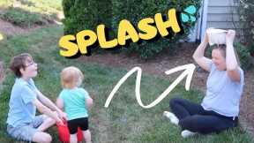 3 OUTDOOR Party Games for Kids (You Will Get Wet)