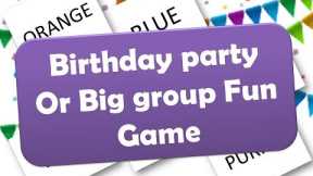 Fun Game for Birthday Party Summer special Big group Game For ladies kitty party