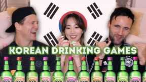 🇰🇷 Germans Play Korean Drinking Games | YB Chang