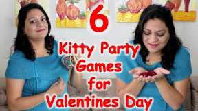 6 Kitty Party Games | Valentines day kitty party games | Fun Party games | Valentines Day theme
