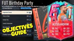 HOW TO COMPLETE FUT BIRTHDAY PARTY OBJECTIVES FAST! - FIFA 23 Ultimate Team