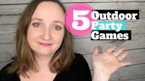 Outdoor Party Games for Kids - Team Building Games