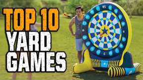 Best Yard Games 2021 - Top 10 Outdoor Yard Games For Families Fun Activity