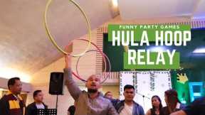 Hula Hoop Relay - Fun and Crazy Adult Party Games - Adult Parlor Game Ideas