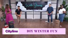 4 DIY outdoor winter games for the whole family