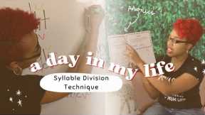 My EASY Syllable Division Routine for 2-5 Grade Teachers & Homeschool parents