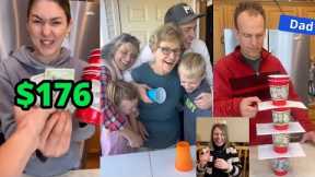 Greatest Cup Games. Christmas Family funny Challenges game!🤣 #gaming #christmas #familygames #fun