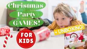 SUPER FUN KIDS CHRISTMAS GAMES | STRESS-FREE CHRISTMAS CRAFT + Zilly Party Unboxing!