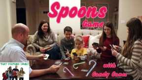 Spoons Game with Candy Canes