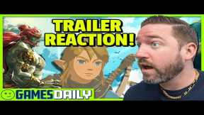 Final Zelda: Tears of The Kingdom Trailer Reactions - Kinda Funny Games Daily 04.13.23