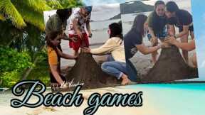 Beach games for friends and fam