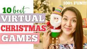 BEST FUN VIRTUAL CHRISTMAS GAMES FOR ALL AGES | Online Holiday Games for the Family | FUN ACTIVITY