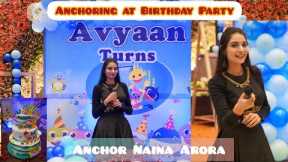 Birthday party Anchoring | Happy birthday Hosting | Party Games | Host Naina Arora | Part 1