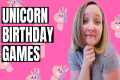 4 Unicorn Birthday Party Games for