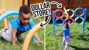 DIY Dollar Store Backyard Obstacle Course - HGTV Handmade