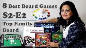 8 Best Board Games | Top Board Games for kids | Board Games for Family |Birthday Gifts for Kids 2023