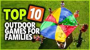 Best Outdoor Games For Families 2022 | Top 10 Outdoor Games For Family Reunion Activity