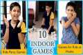 10 Indoor games for kids | One minute 