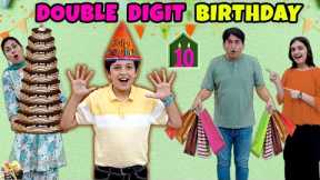 DOUBLE DIGIT BIRTHDAY | Aayu Ka Birthday Celebration | Short Movie | Aayu and Pihu Show