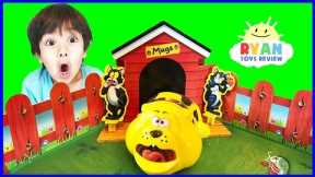 Fraidy Cats Board Game Family Fun For Kids! Egg Surprise Toys Opening  Ryan ToysReview