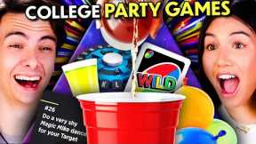 College Kids Try Not To Fail - Craziest College Party Games!