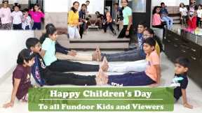 Happy Children's day to all Fundoor Kids and Viewers | Fundoor is a channel for Kids and Family