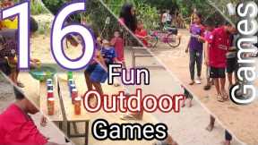 16 Collections Of Fun Outdoor Games