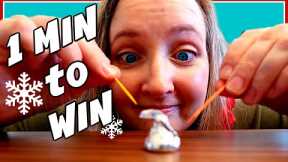 3 Christmas Games (Minute to Win It Style)