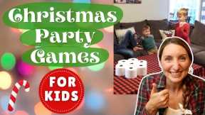 5 SUPER FUN Kids Christmas Games!! Christmas Party Games 2022