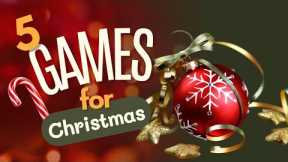 5 Christmas Party Games