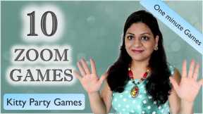 Kitty Party Games | Fun Zoom Games to play with friends | One Minute Games | Zoom Games