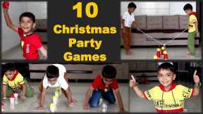 10 Games for kids | Christmas Party Games | New Party Games for Kids Toddlers for Birthday Party