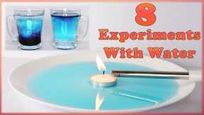 8 Activities for Kids | Experiments with water | Science Experiments for kids at home | Fundoor