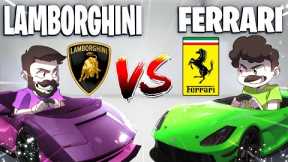 GTA 5 Ferrari VS. Lamborghini Build Off Challenge!