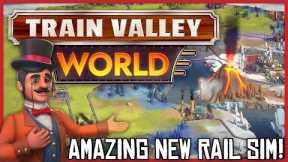 AMAZING NEW RAIL SIM! - Train Valley World (Demo Gameplay)