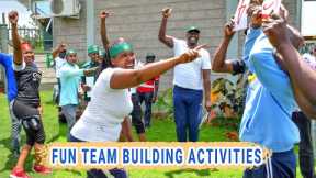 Team Building Activities in Kenya - Kisaju Enterprises Ltd. Staff Outdoor teambuilding - Abai Lodges