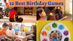 10 Best Birthday Party Games | Kids Party Games | Best Fun Games For Kids