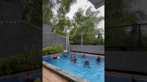 A #happy #time #water #swim #pool #playing #games #team #building #play #happy #together #fun #work