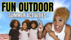 Summer Outdoor Learning Fun for Kids 🔥
