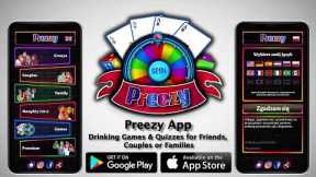 Best FREE Drinking Games App for Groups or Couples (Preezy App)
